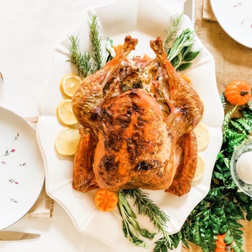 Thanksgiving: Whole roasted turkey(Deliver: 11/24)
