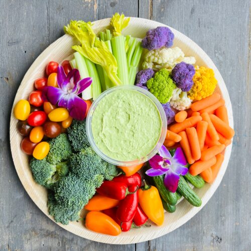 Christmas: Vegetable Tray