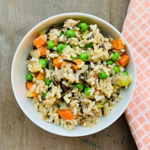 Wild brown rice medley