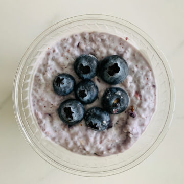 Acai chia pudding