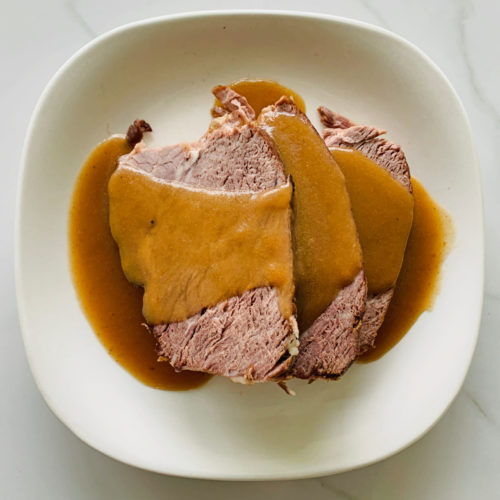 Christmas: Beef pot roast