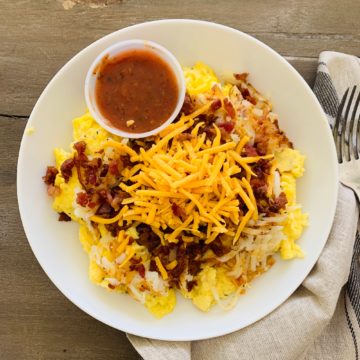 Breakfast burrito bowl