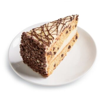 cookie and milk mousse cake