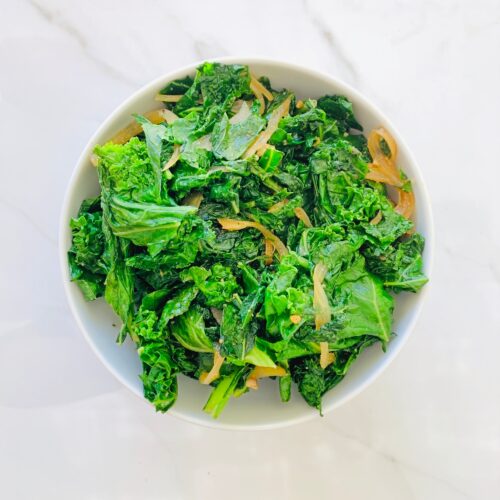 Sautéed kale
