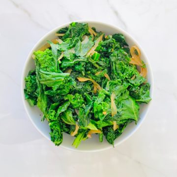 Sautéed kale