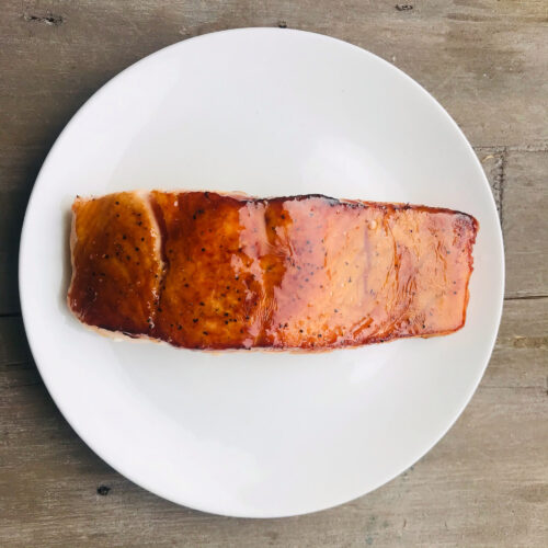 BBQ salmon