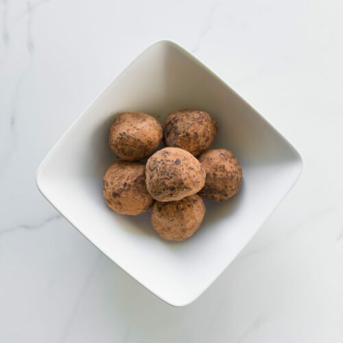 Chocolate protein truffles (6)-GF