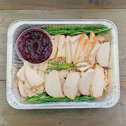 Christmas: Oven roasted turkey breast