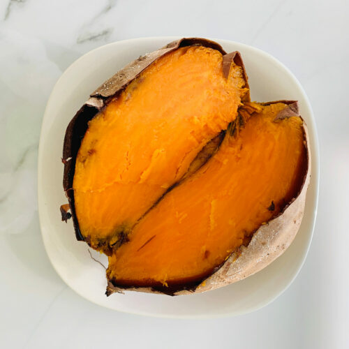 Roasted sweet potato