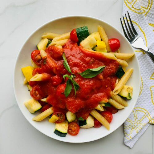 Vegan/Vegetarian: veggie bolognese